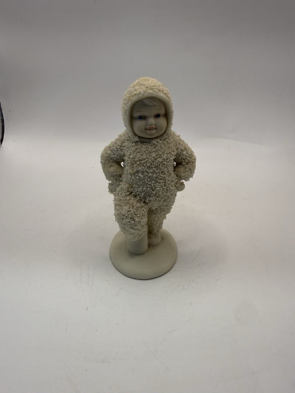 Vtg Department 56 Snowbabies Dancing To A Tune Snow Baby Porcelain Figurine *